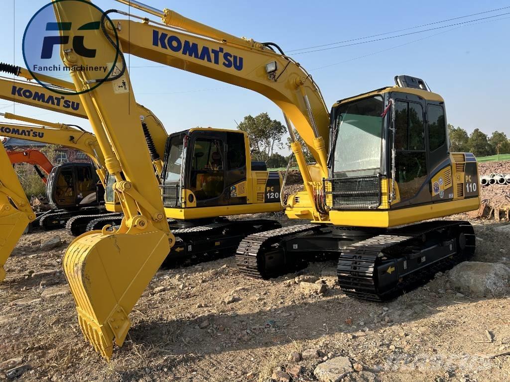 Komatsu 110 Kāpurķēžu ekskavatori