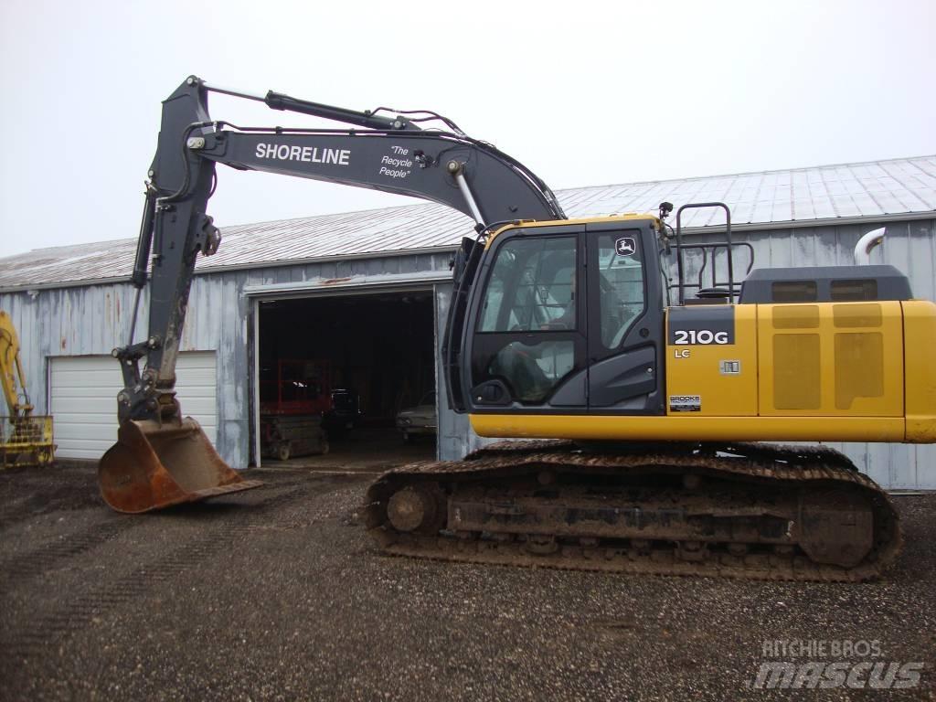 DEERE 210G LC Kāpurķēžu ekskavatori