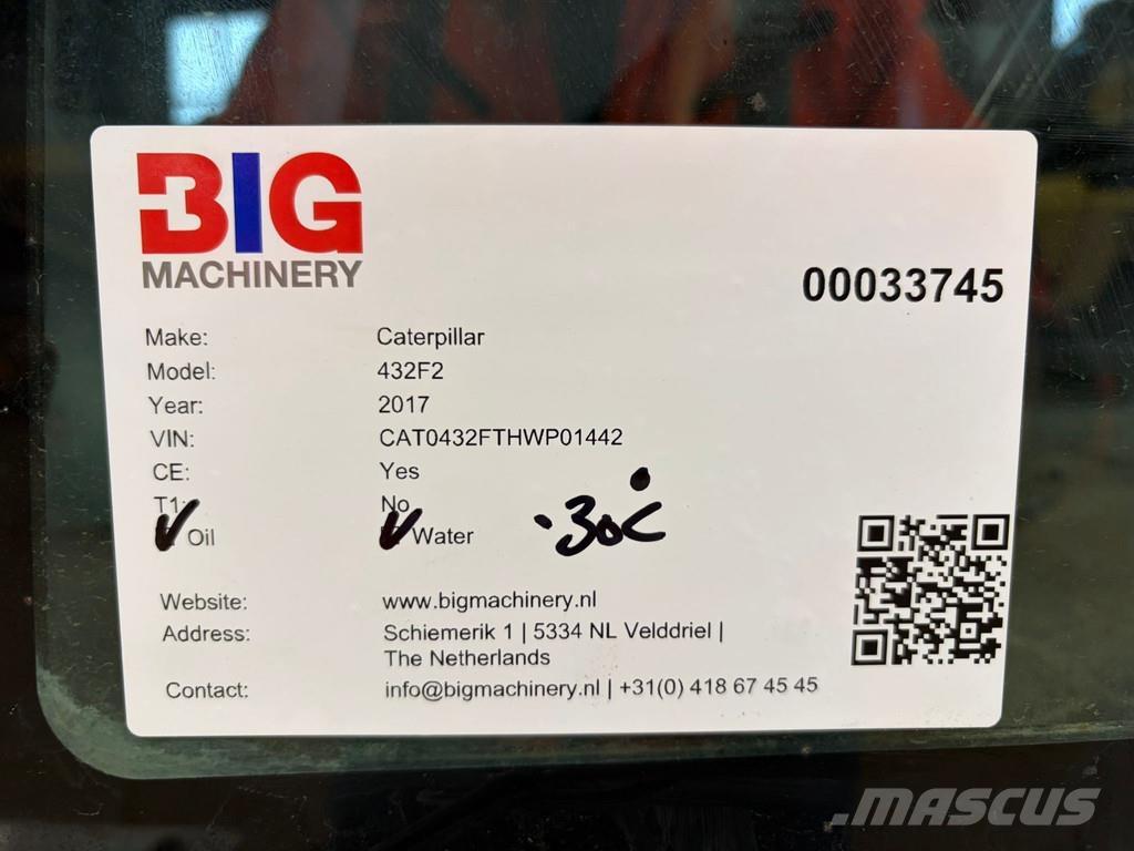 CAT 432F2 Ekskavatori-iekrāvēji