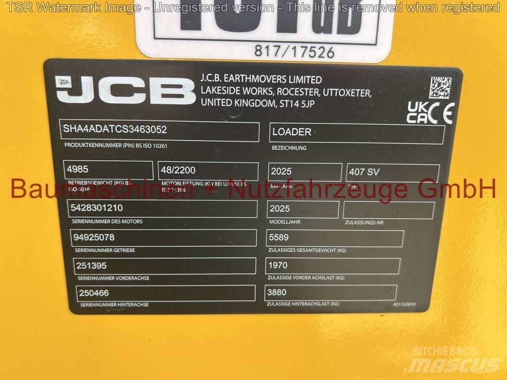 JCB 407 Klima -Demo- Iekrāvēji uz riteņiem