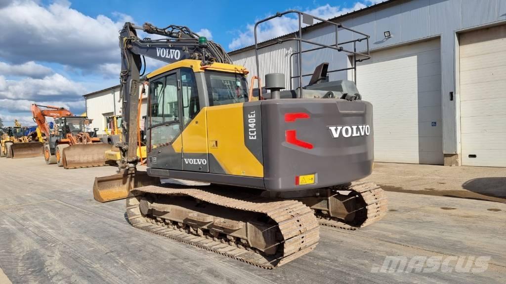 Volvo EC 140 EL Kāpurķēžu ekskavatori