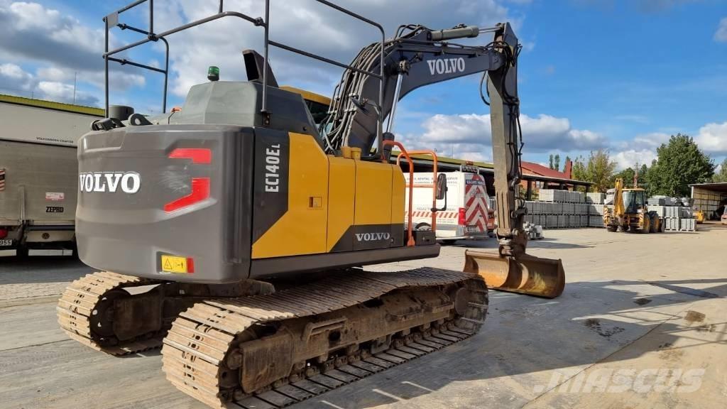 Volvo EC 140 EL Kāpurķēžu ekskavatori