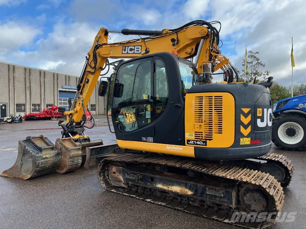 JCB JZ 140 LC Kāpurķēžu ekskavatori