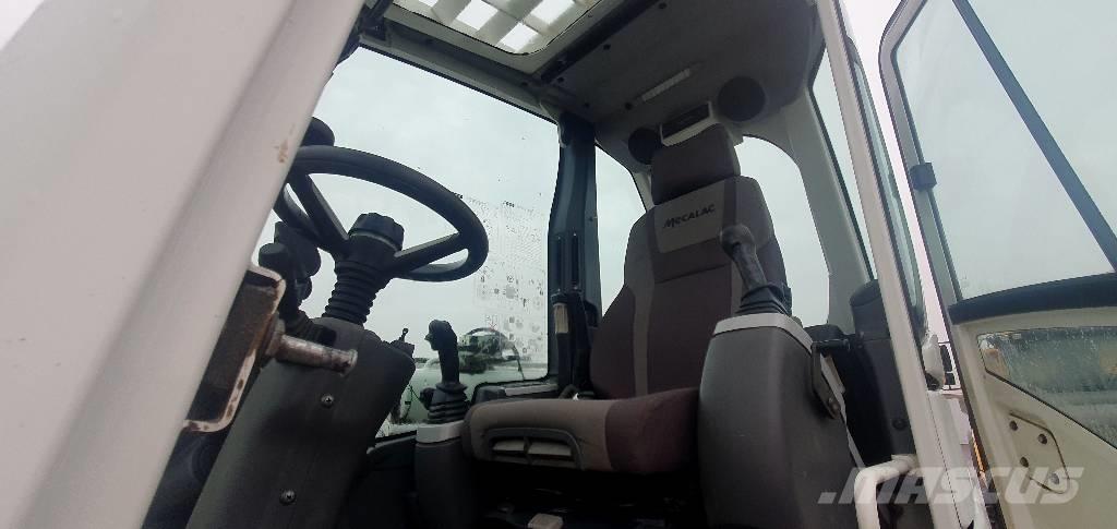 Mecalac 714MWE Ekskavatori uz riteņiem