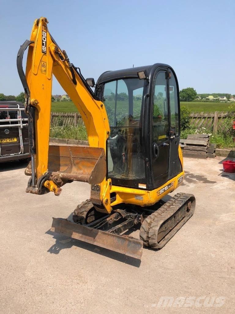 JCB 8018 CTS Mini ekskavatori < 7 t