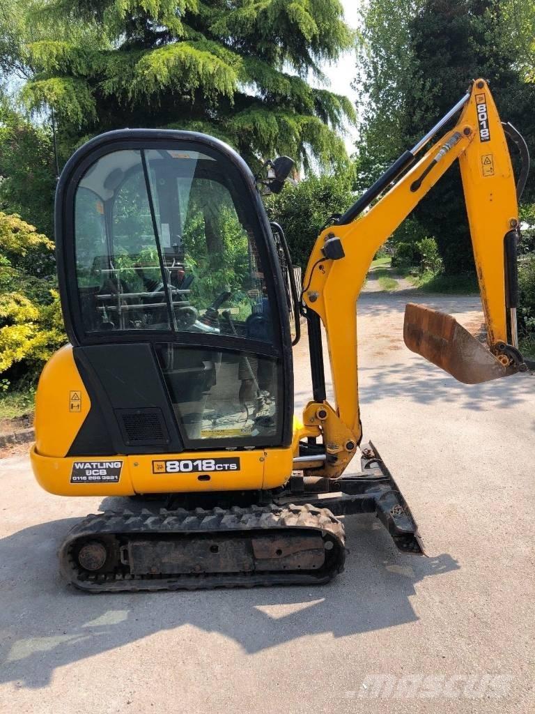JCB 8018 CTS Mini ekskavatori < 7 t