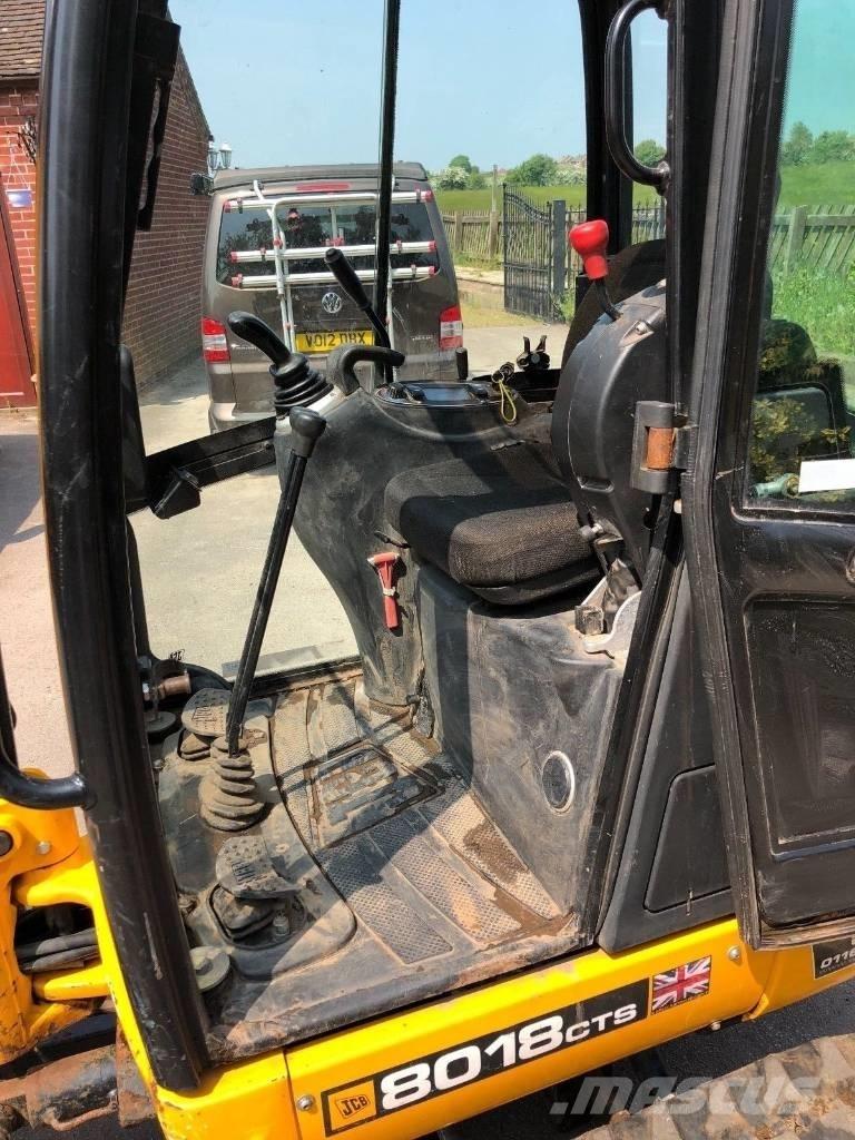 JCB 8018 CTS Mini ekskavatori < 7 t