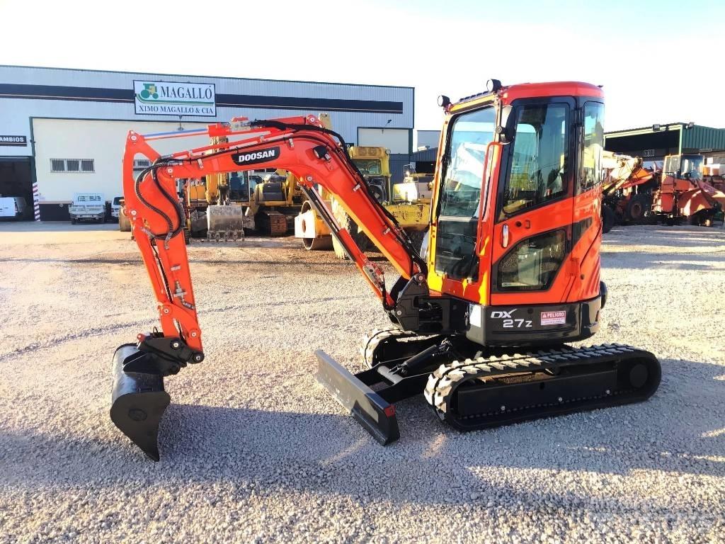 Doosan DX 27 Z Mini ekskavatori < 7 t