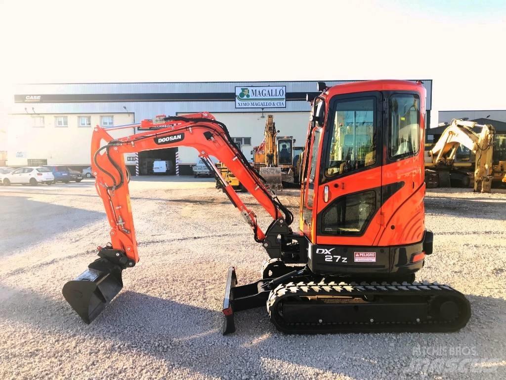 Doosan DX 27 Z Mini ekskavatori < 7 t