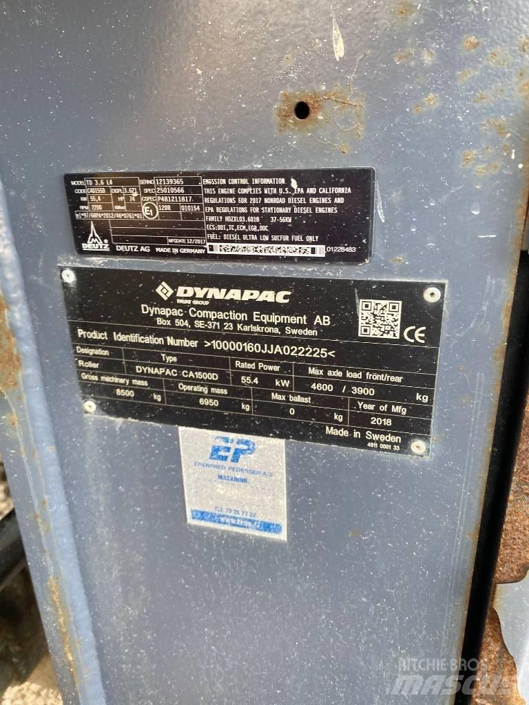 Dynapac CA 1500 D Citi veltņi