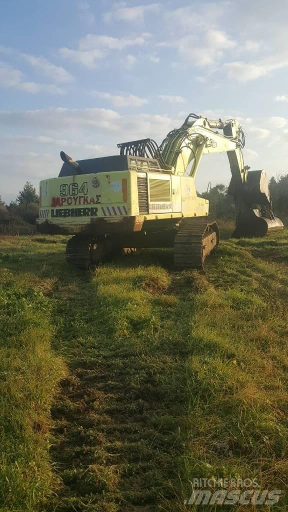 Liebherr 964 Kāpurķēžu ekskavatori