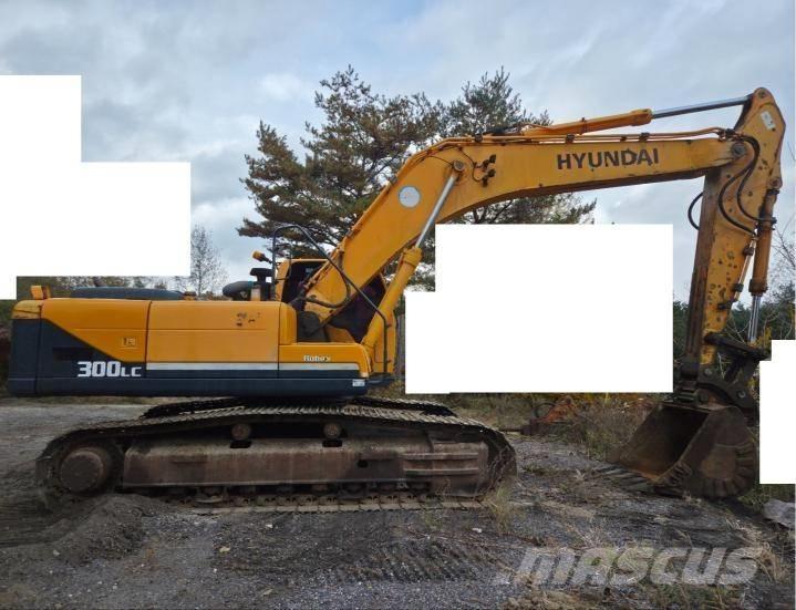 Hyundai Robex 300 LC Kāpurķēžu ekskavatori