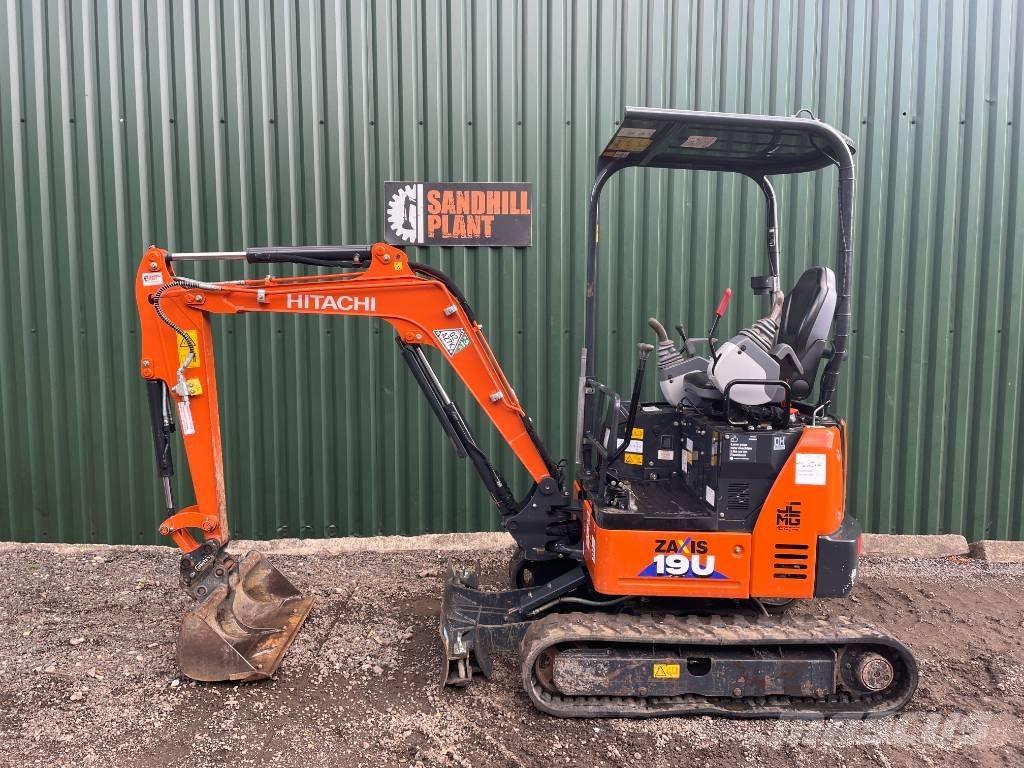 Hitachi ZX 19 U-6 Mini ekskavatori < 7 t