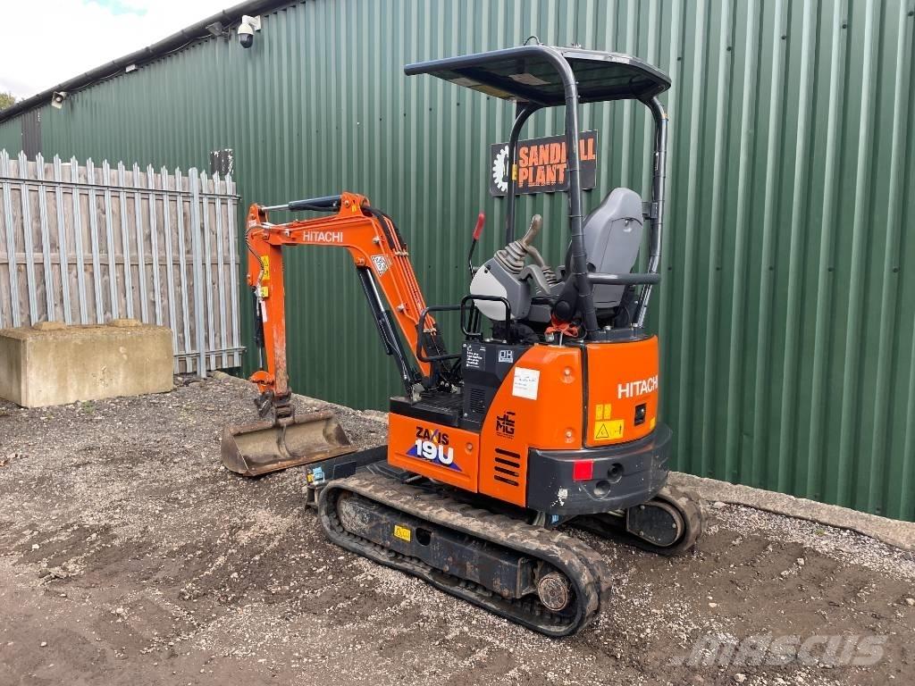 Hitachi ZX 19 U-6 Mini ekskavatori < 7 t