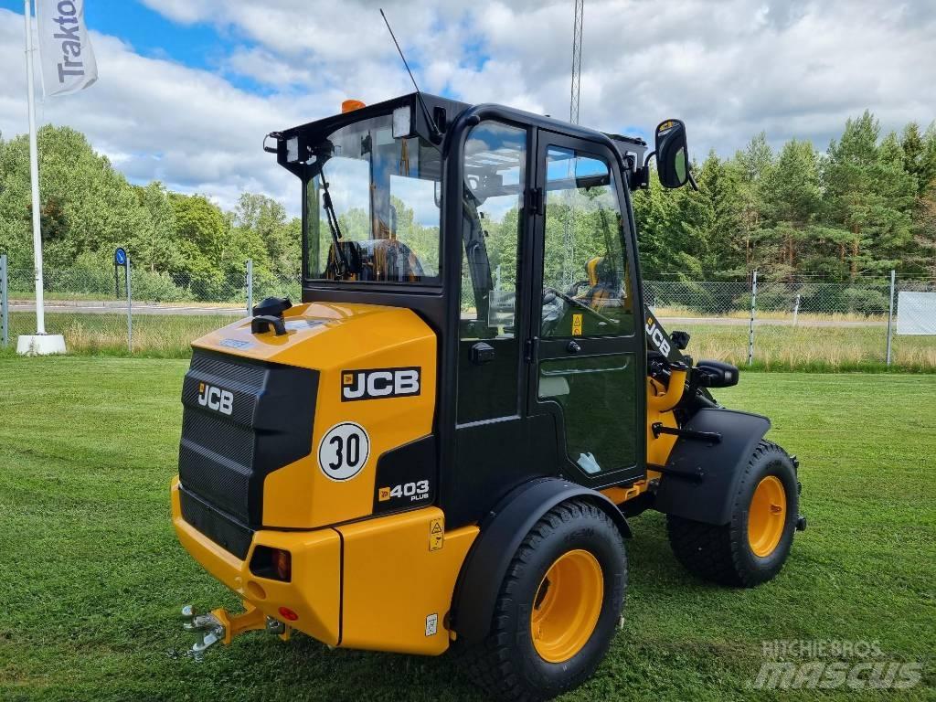 JCB 403 Plus Lietoti riteņu kompaktiekrāvēji