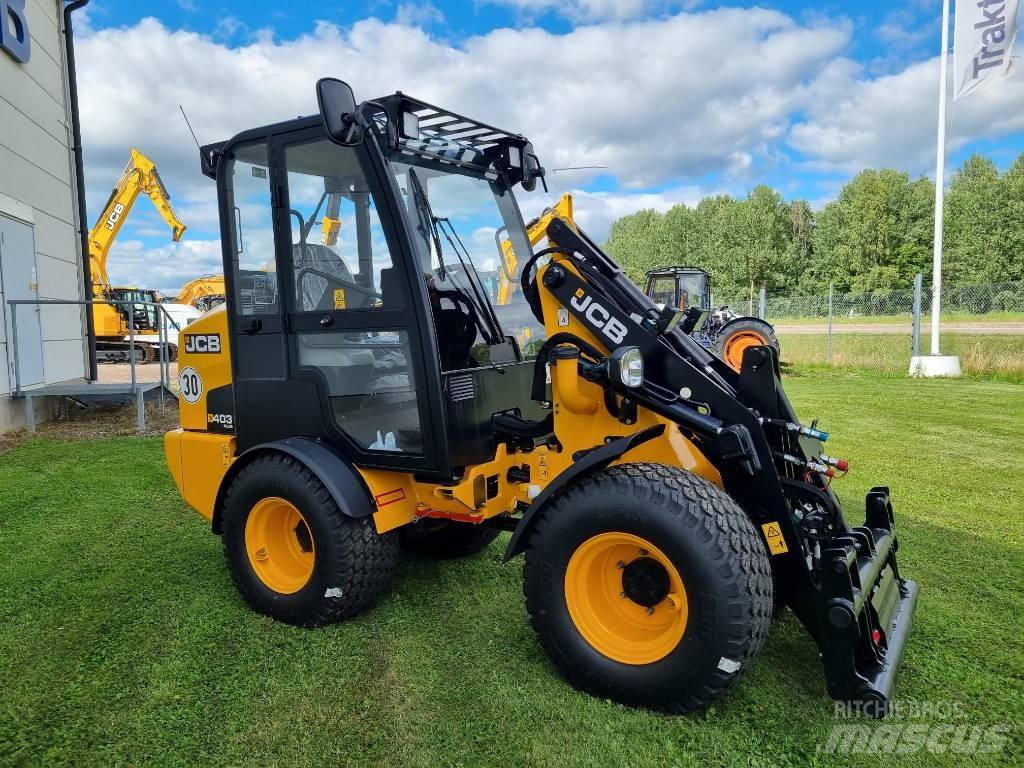 JCB 403 Plus Lietoti riteņu kompaktiekrāvēji