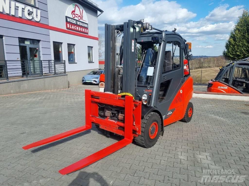 Linde H35D-02 Tehnika ar dīzeļa dzinēju