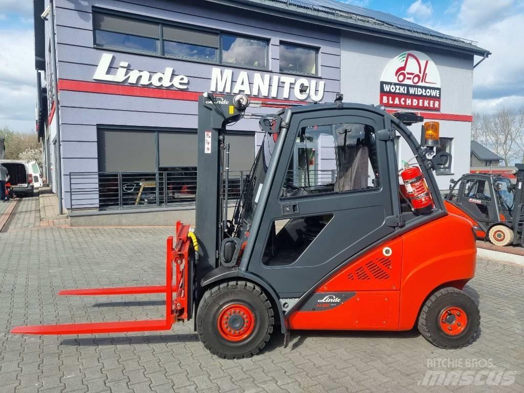 Linde H35D-02 Tehnika ar dīzeļa dzinēju