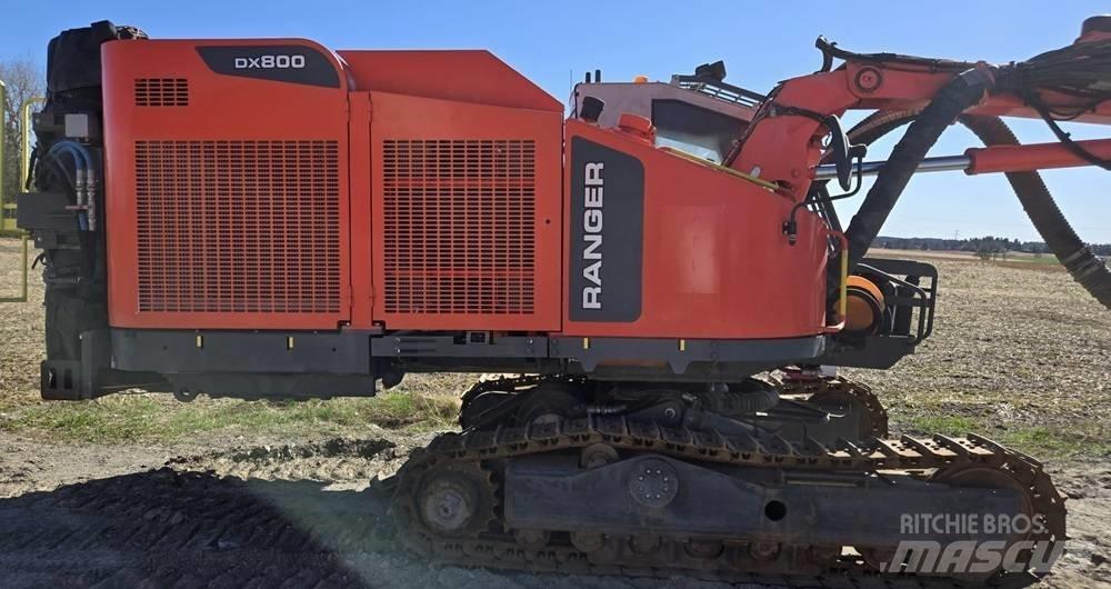 Sandvik Ranger DX800 Tuneļu un pazemes kalnrūpniecības urbji