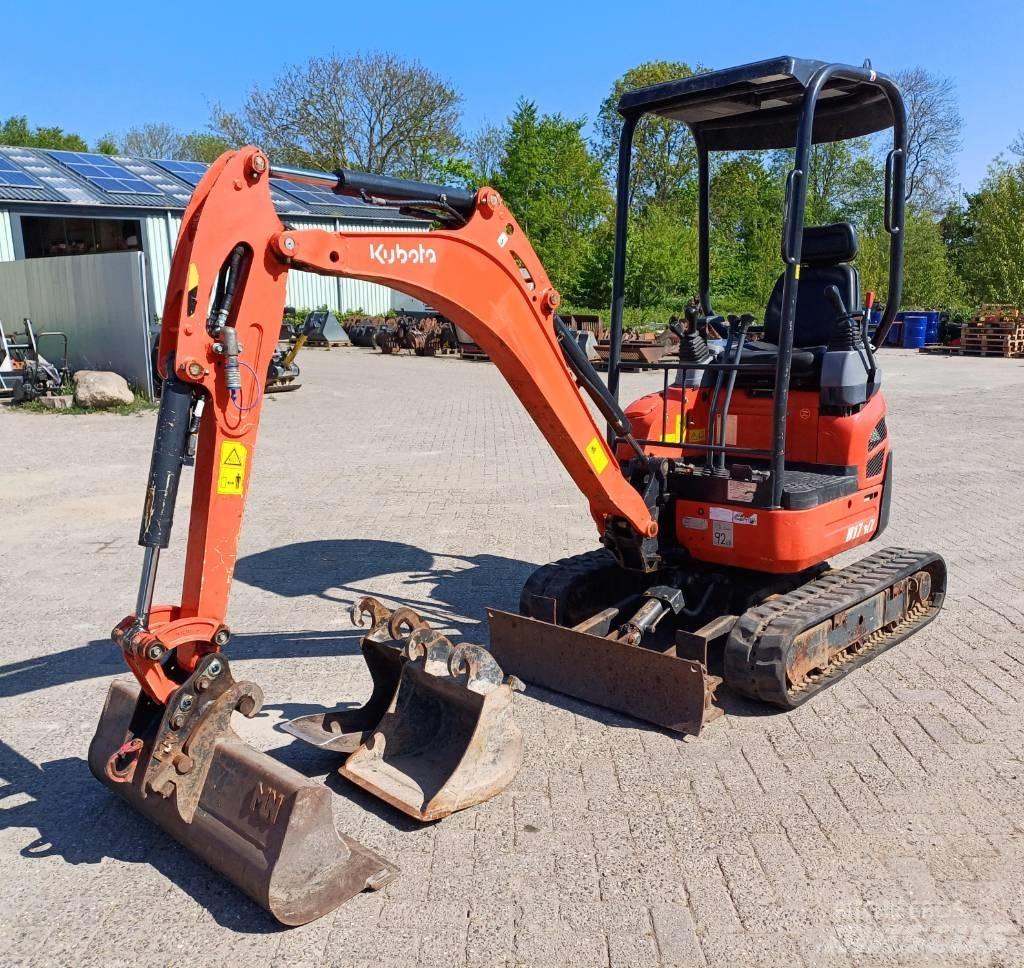 Kubota U 17-3 Mini ekskavatori < 7 t
