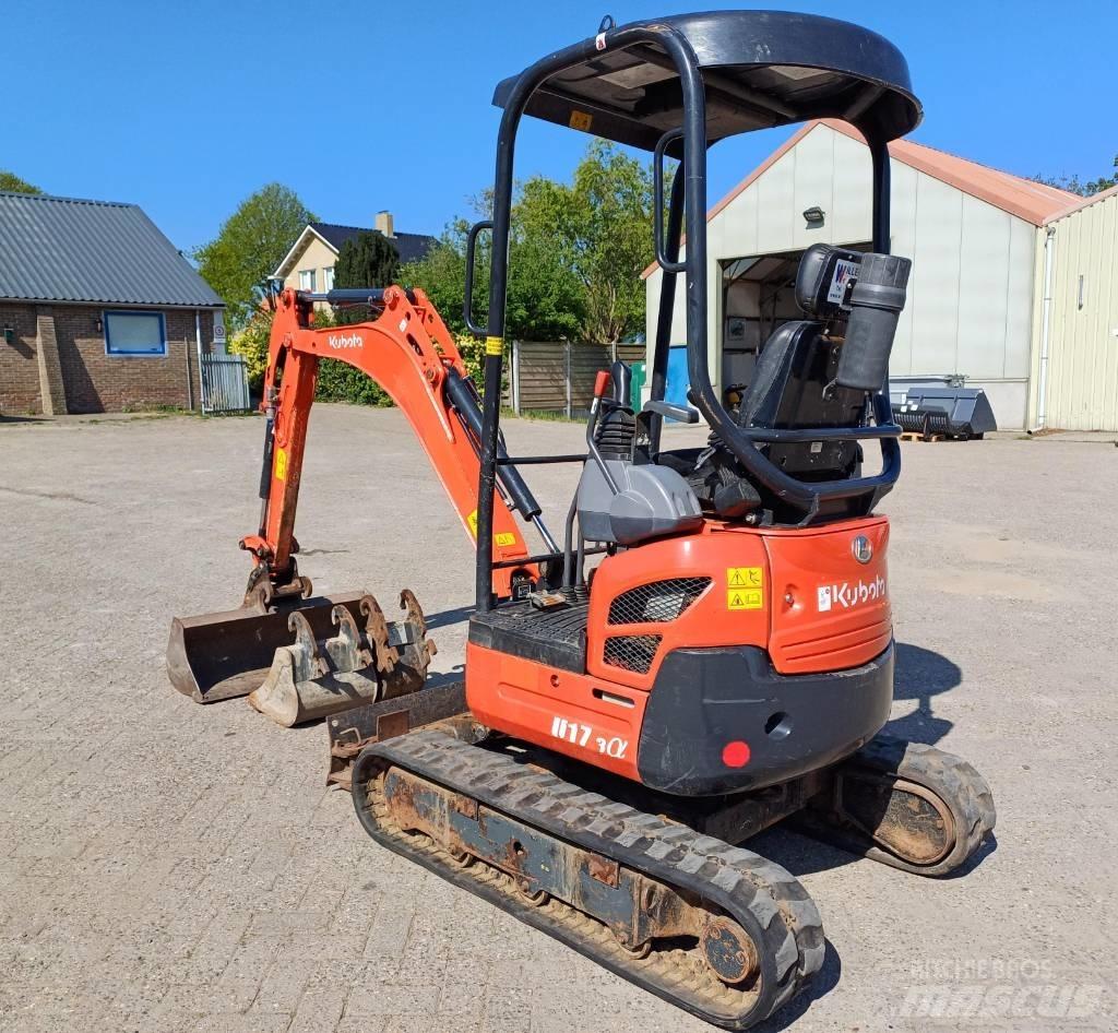 Kubota U 17-3 Mini ekskavatori < 7 t