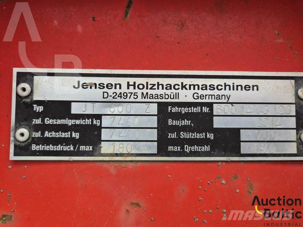 Jensen JT 600 Z Koksnes šķeldotāji
