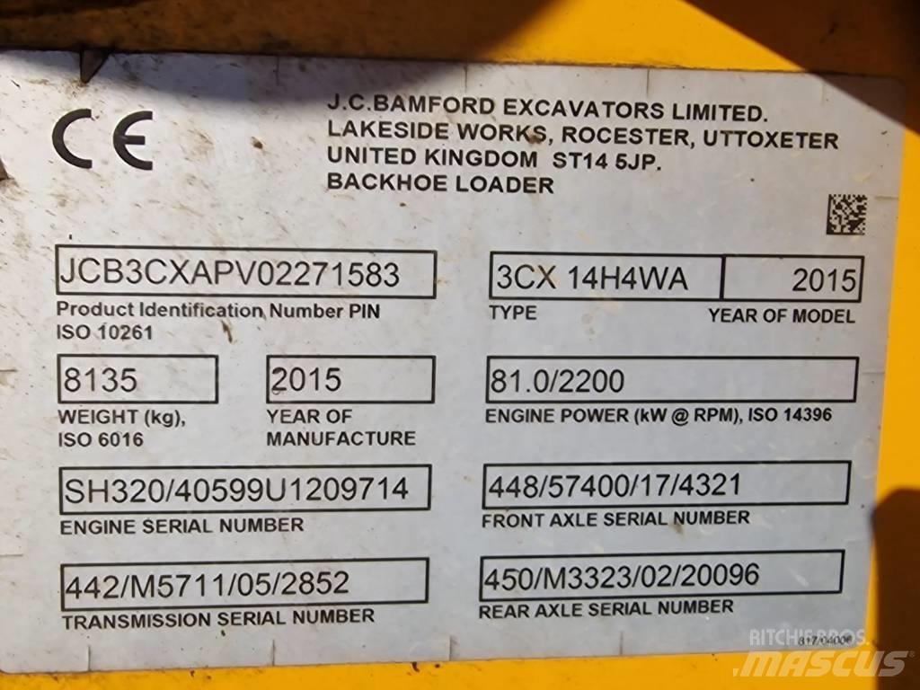 JCB 3 CX ECO Ekskavatori-iekrāvēji