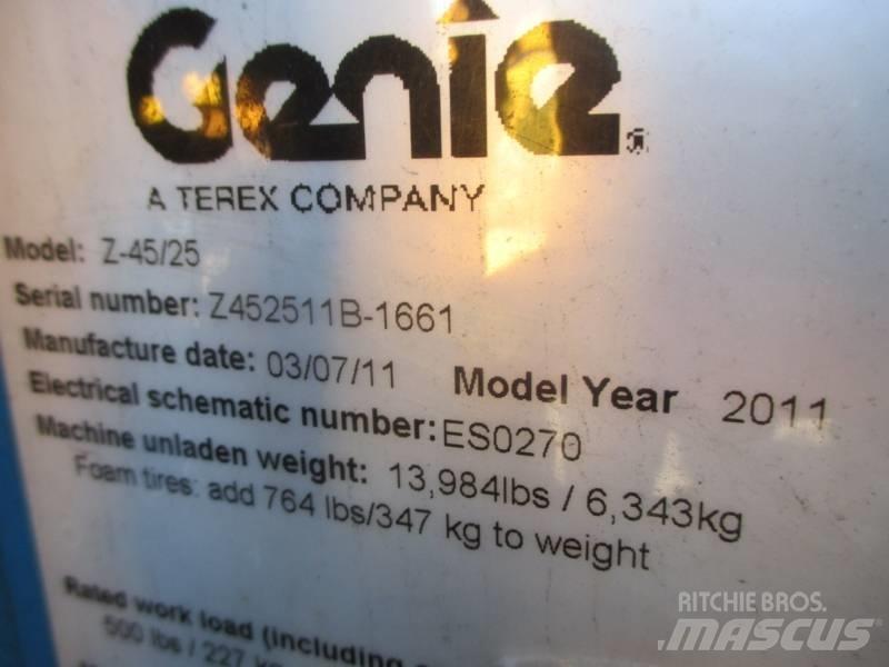 Genie Z 45/25 RT Strēles pacēlāji