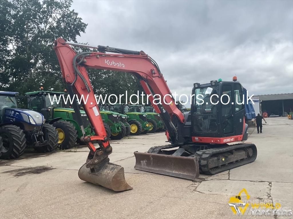 Kubota KX 080-4 Vidēja lieluma ekskavatori 7 t - 12 t