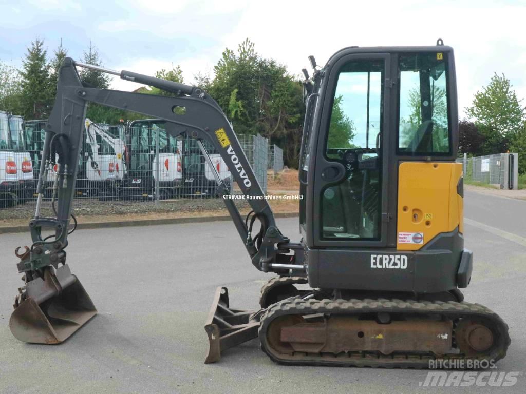 Volvo ECR 25 D Mini ekskavatori < 7 t