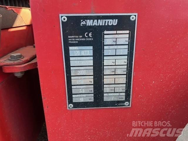 Manitou 170AETJ Strēles pacēlāji