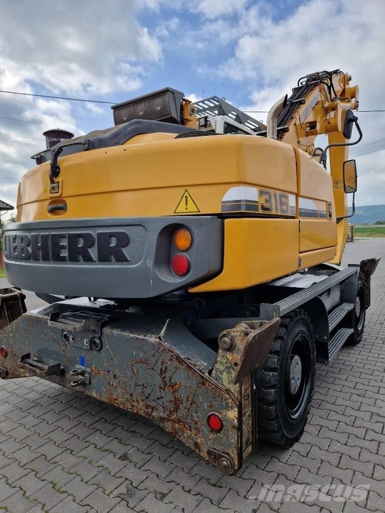 Liebherr 316 Ekskavatori uz riteņiem