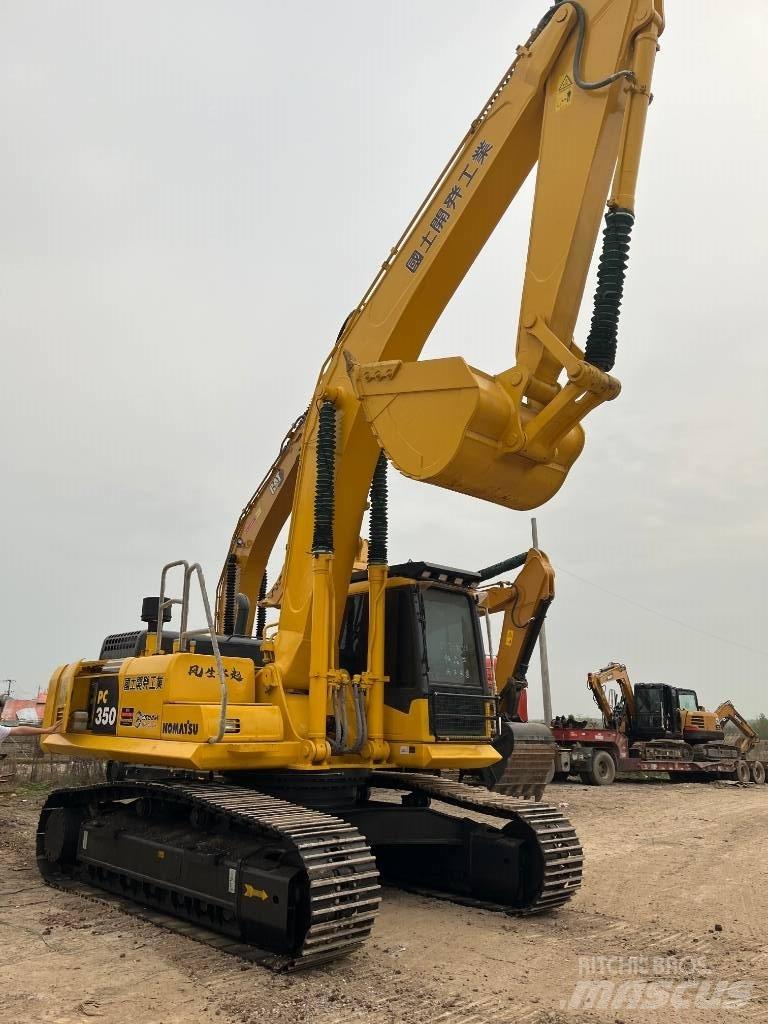 Komatsu PC350-7 Kāpurķēžu ekskavatori