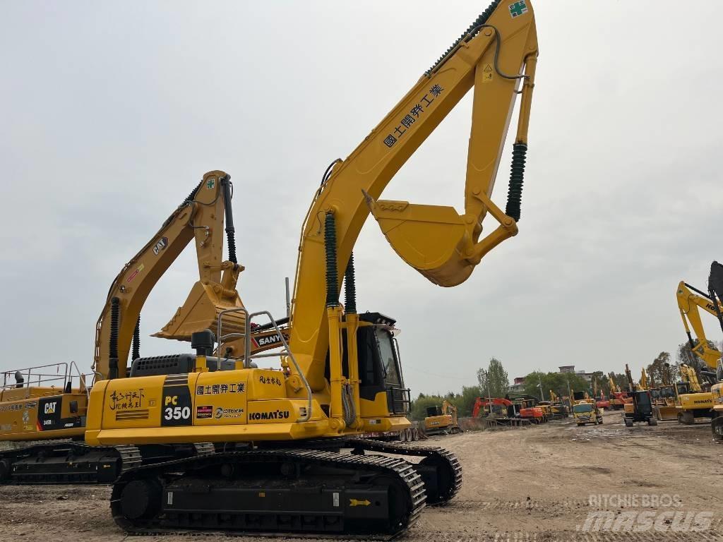Komatsu PC350-7 Kāpurķēžu ekskavatori