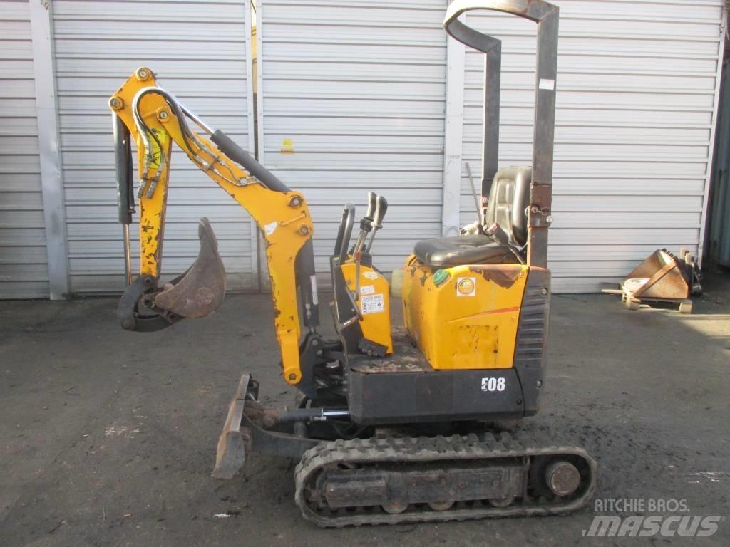 Bobcat E 08 Mini ekskavatori < 7 t