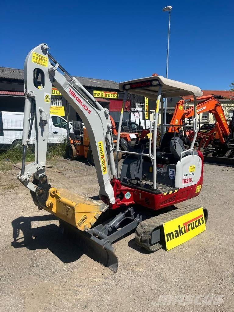 Takeuchi TB216 Mini ekskavatori < 7 t
