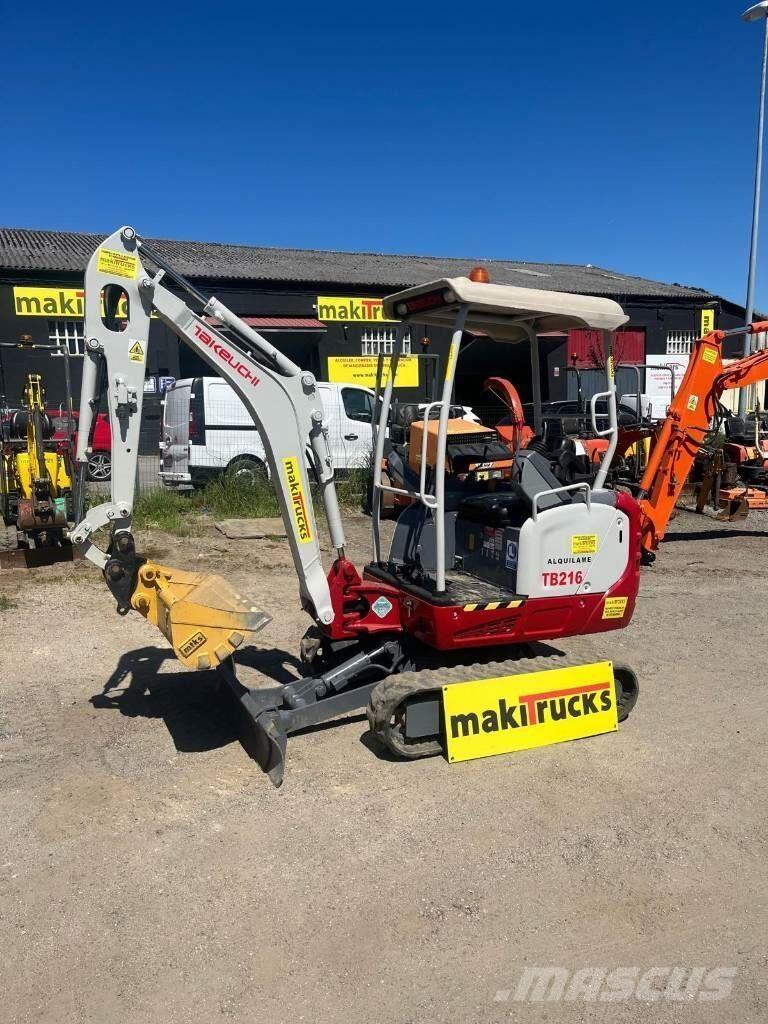 Takeuchi TB216 Mini ekskavatori < 7 t