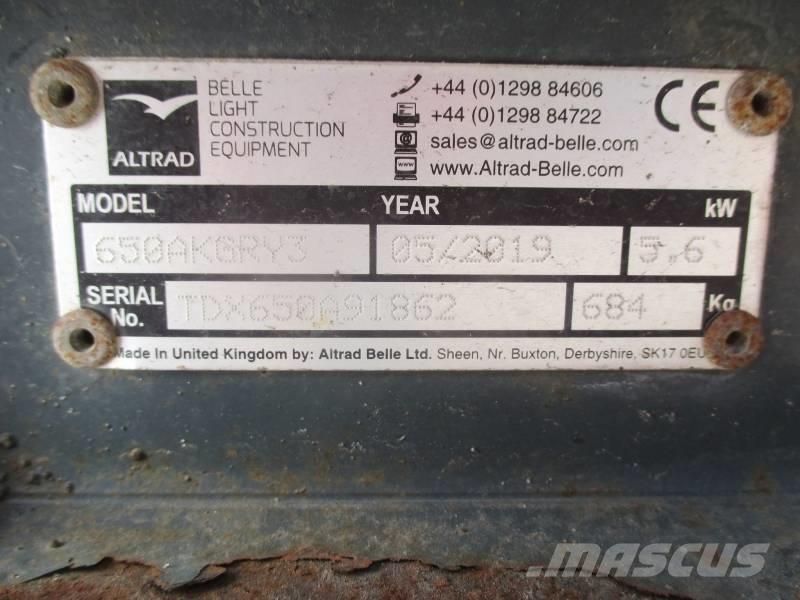 Altrad TDX650A Citi veltņi