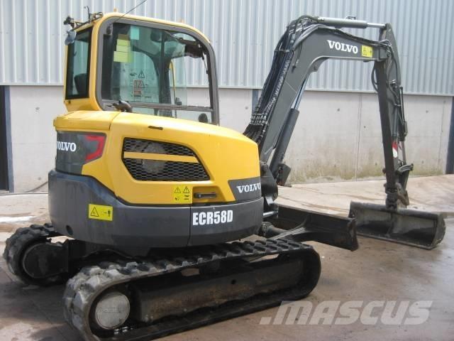 Volvo ECR 58 D Mini ekskavatori < 7 t