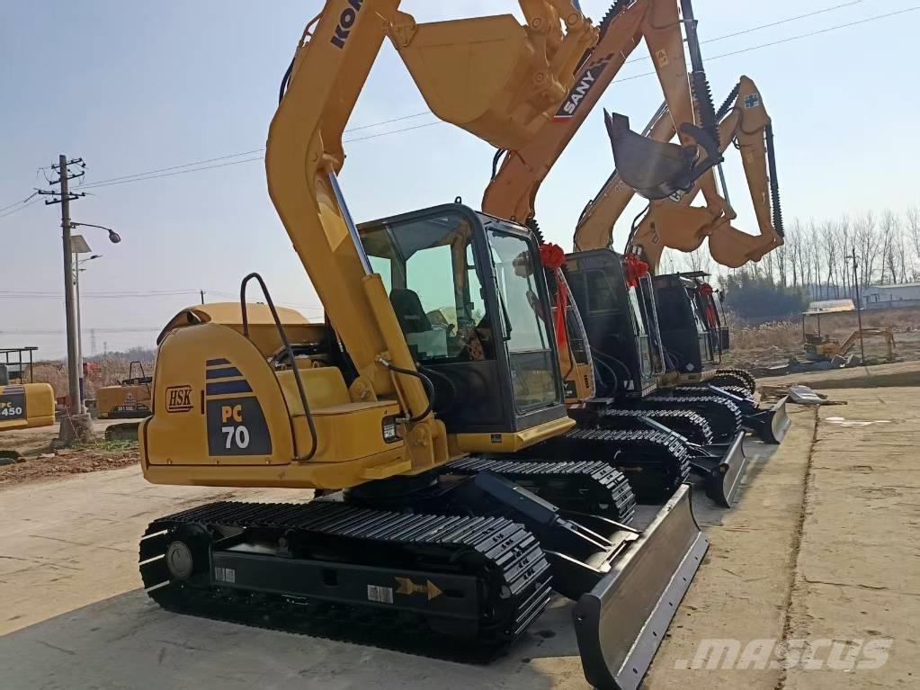 Komatsu PC 70 Kāpurķēžu ekskavatori