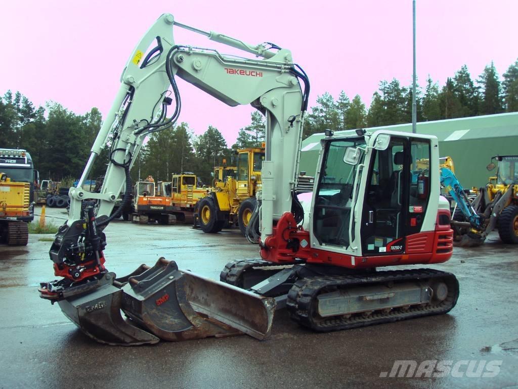 Takeuchi TB 290-2 Vidēja lieluma ekskavatori 7 t - 12 t