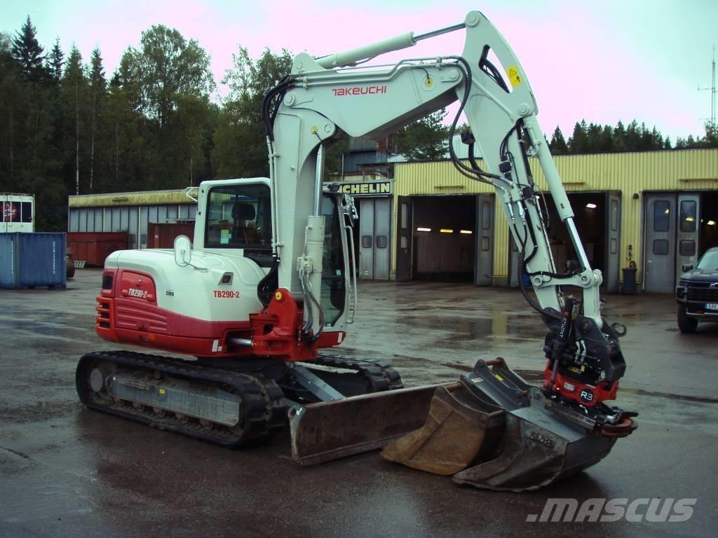 Takeuchi TB 290-2 Vidēja lieluma ekskavatori 7 t - 12 t