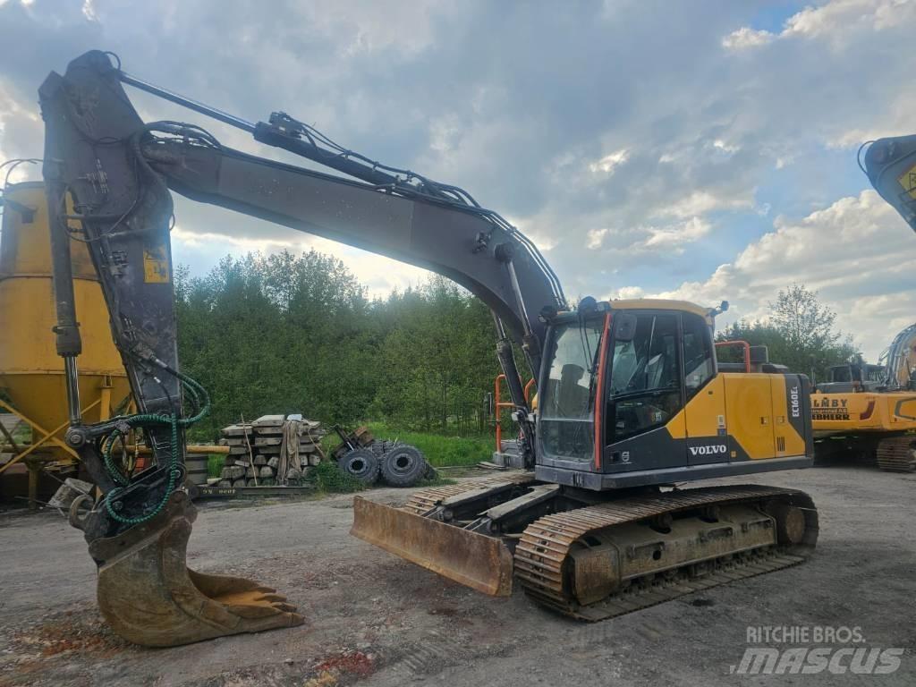 Volvo EC160EL Kāpurķēžu ekskavatori