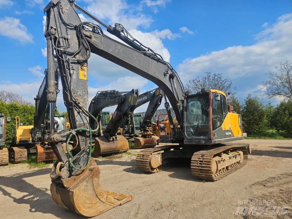 Volvo EC160EL Kāpurķēžu ekskavatori