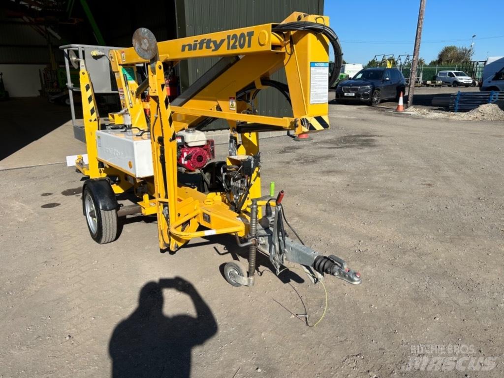 Niftylift 120TPE Pacēlājplatformas - piekabes