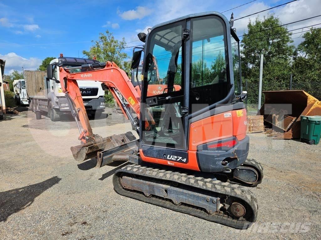 Kubota U 27 Mini ekskavatori < 7 t