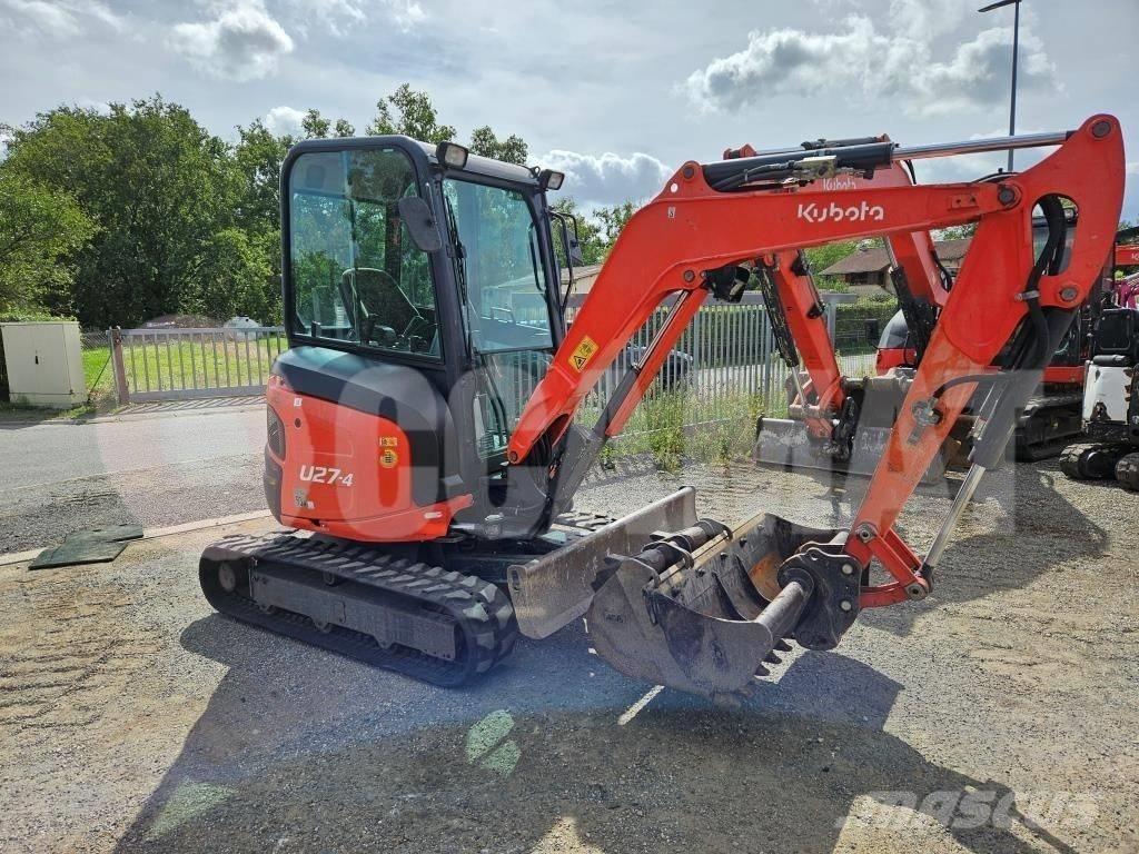 Kubota U 27 Mini ekskavatori < 7 t