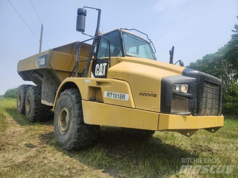 CAT 740 B Artikulētie pašizgāzēji