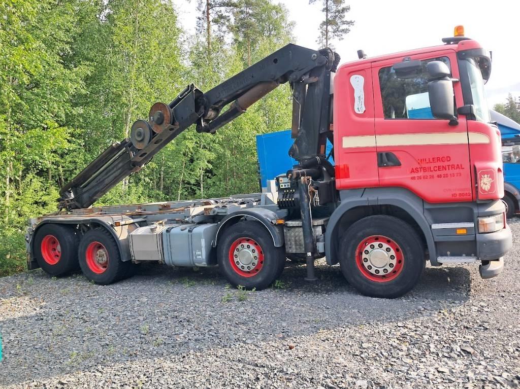 Scania R420 Smagās mašīnas ar celtni