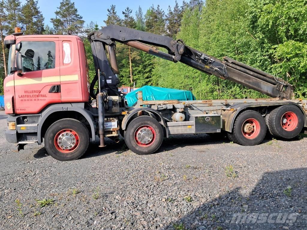 Scania R420 Smagās mašīnas ar celtni